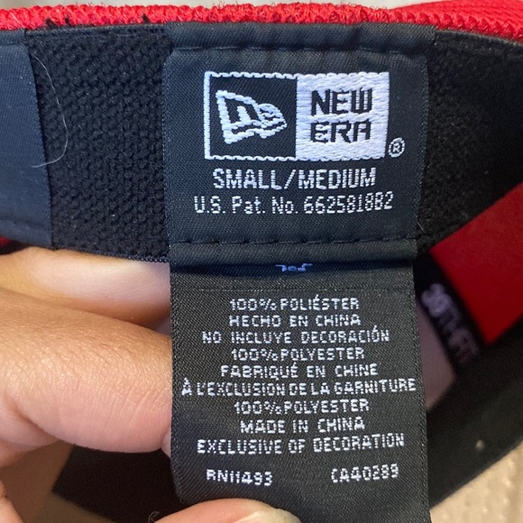 New Era Ripcity Portland Trailblazers Beige Red Hat Size S/M - Picture 4 of 4